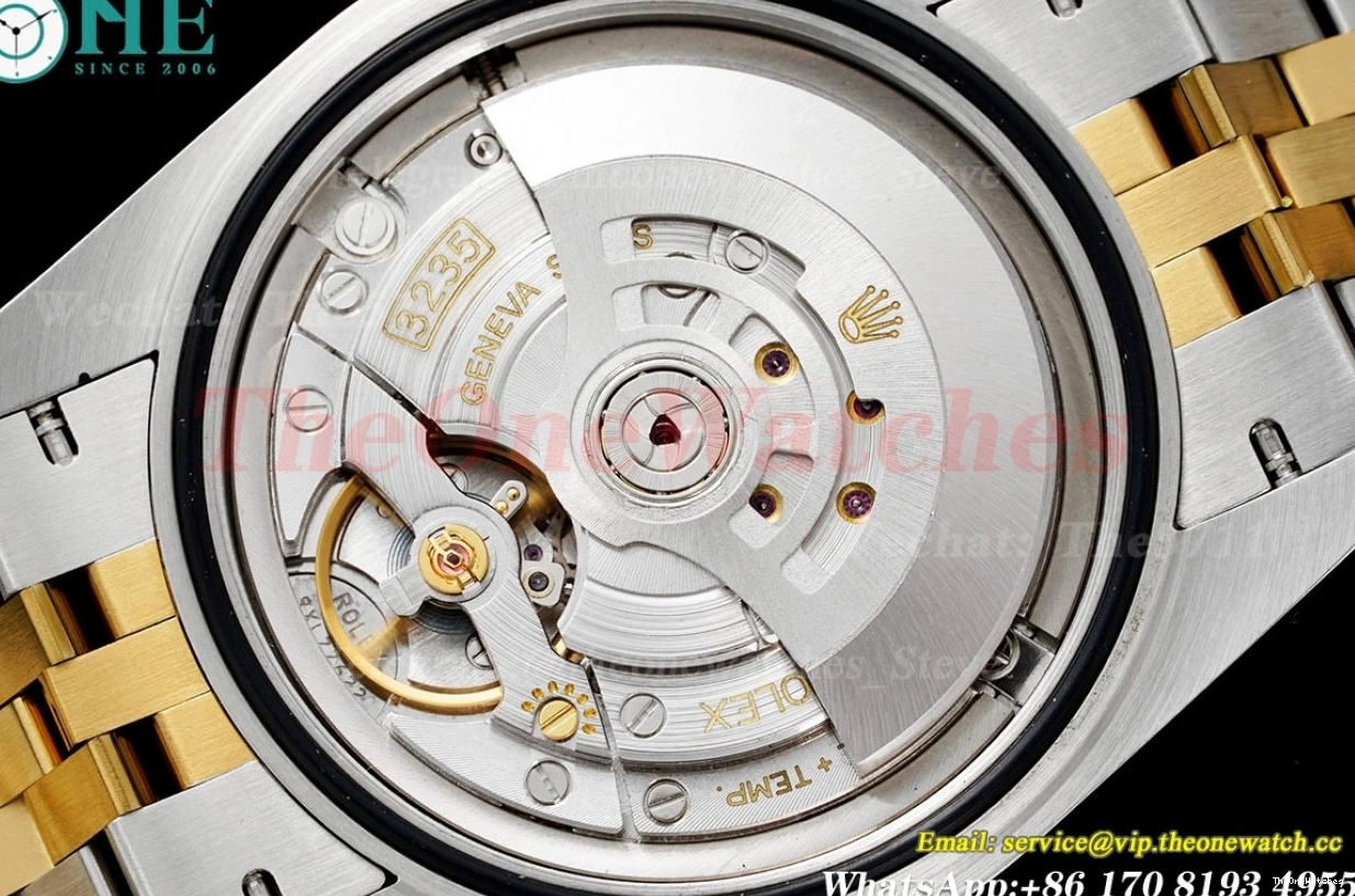 Datejust GMF Black 41mm SS Stk 126333 VR3235 YG 0219